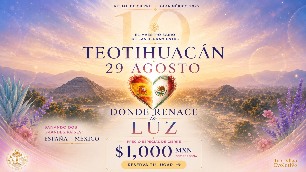 Ritual el 29 de agosto en México — Tu Código Evolutivo